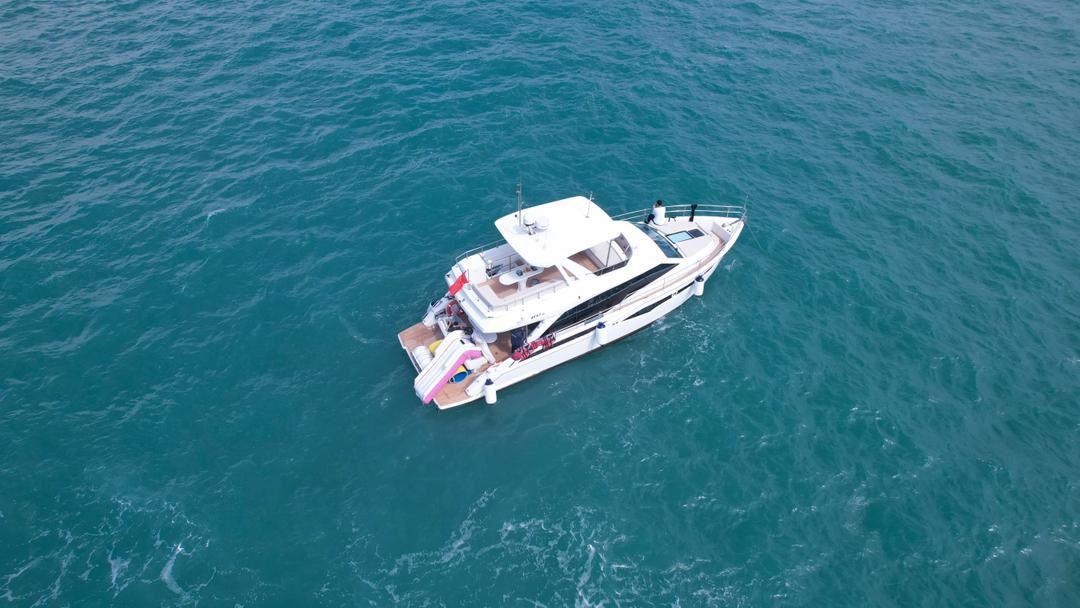Baltra B55 aerial view
