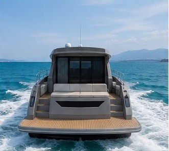 Baltra B55S stern view